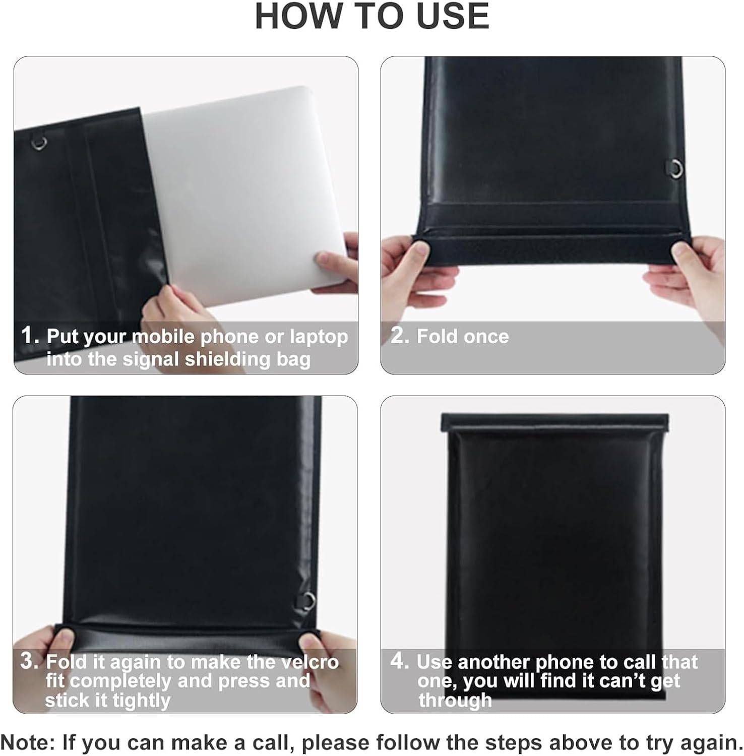 5’li Faraday Çanta Seti | Sinyal ve Takip Engelleyici| Yanmaz & Su Geçirmez