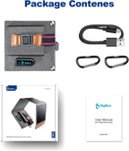 BigBlue 14W Taşınabilir Solar Şarj Cihazı – USB Çıkışlı, Suya Dayanıklı Güneş Paneli