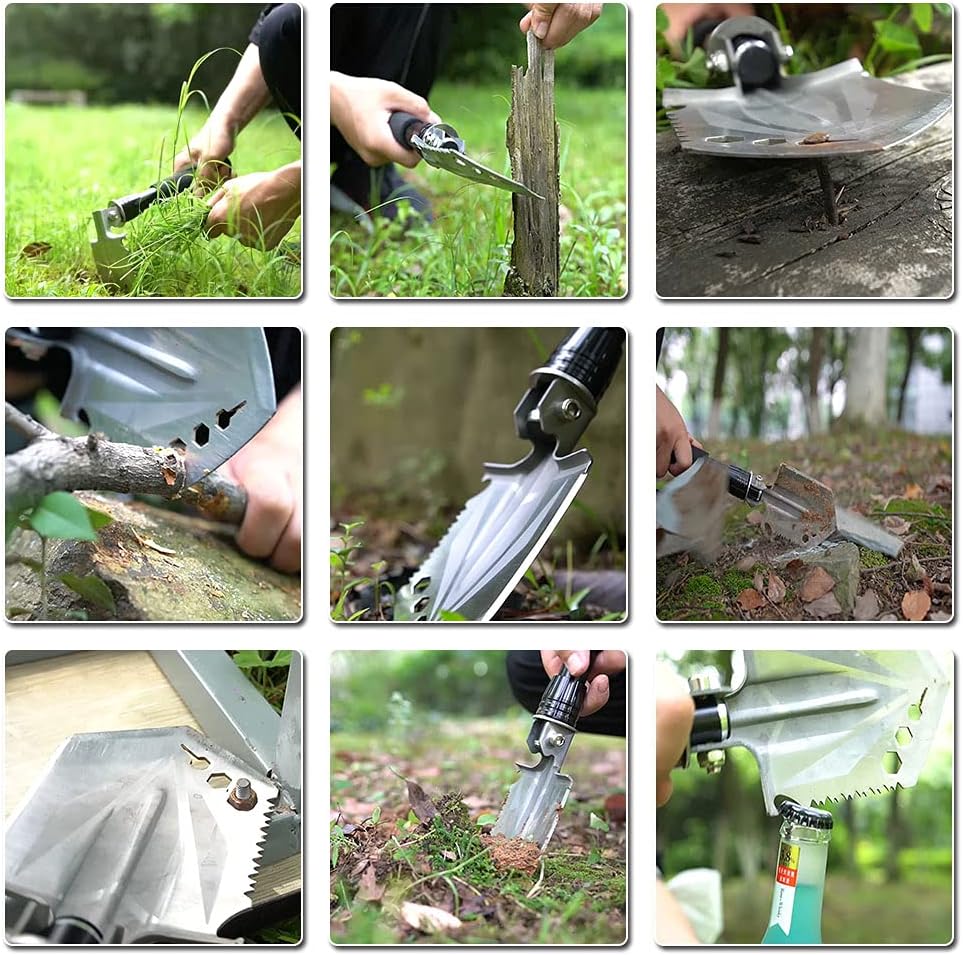 Mini Çok Amaçlı Katlanır El Küreği