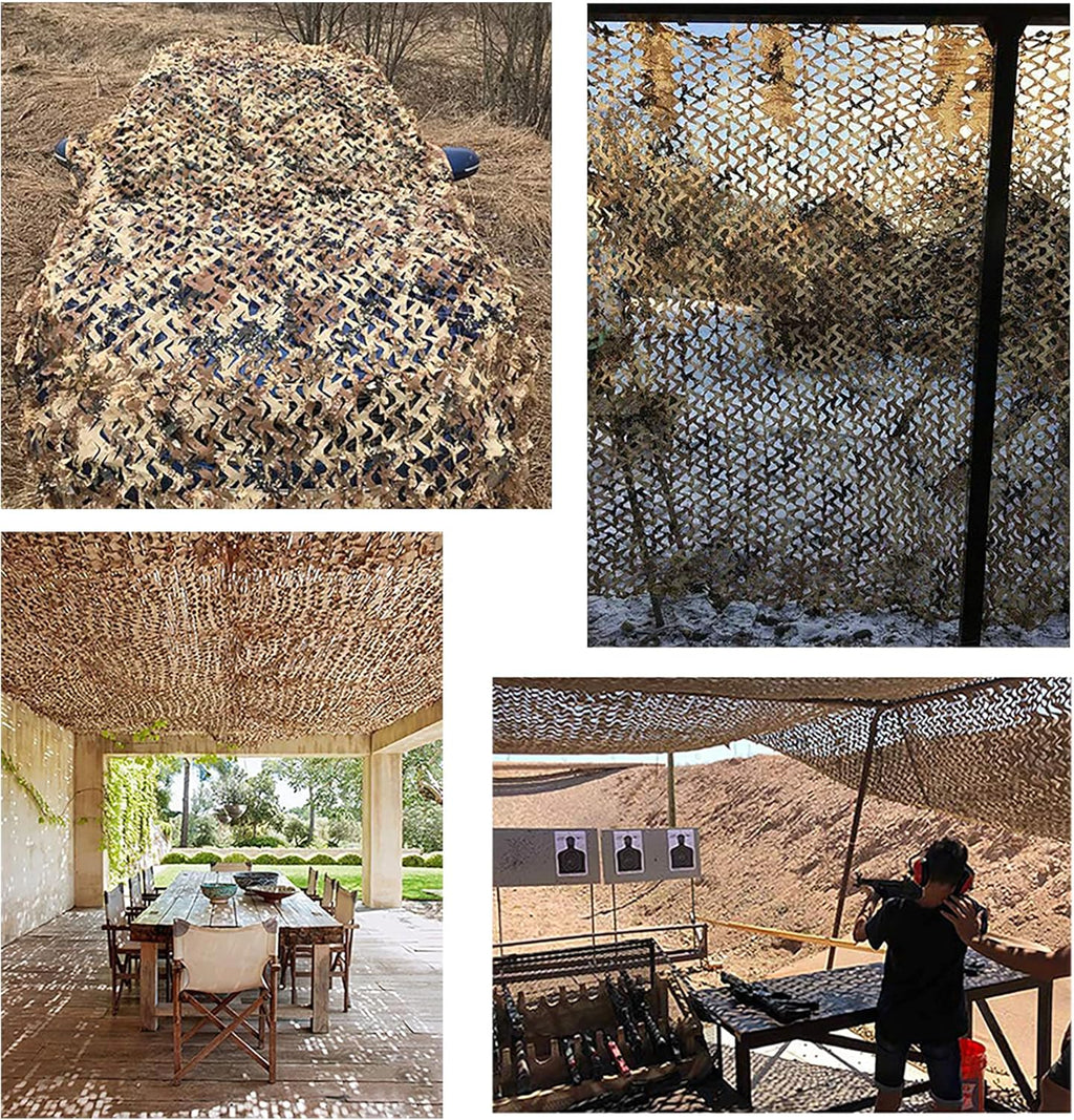 Hayatta Kalan Çift Ağlı 3D Kamuflaj Gizleme Filesi