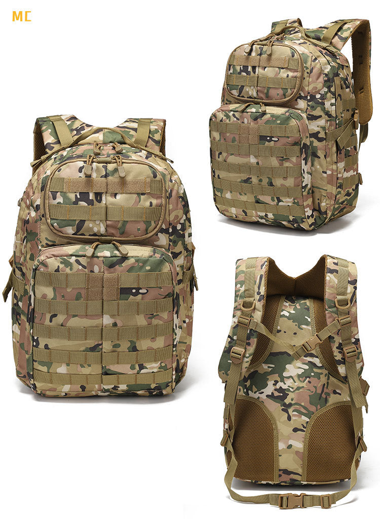 WILDROX Molle Sistem 45 Litre Outdoor Sırt Çantası Siyah