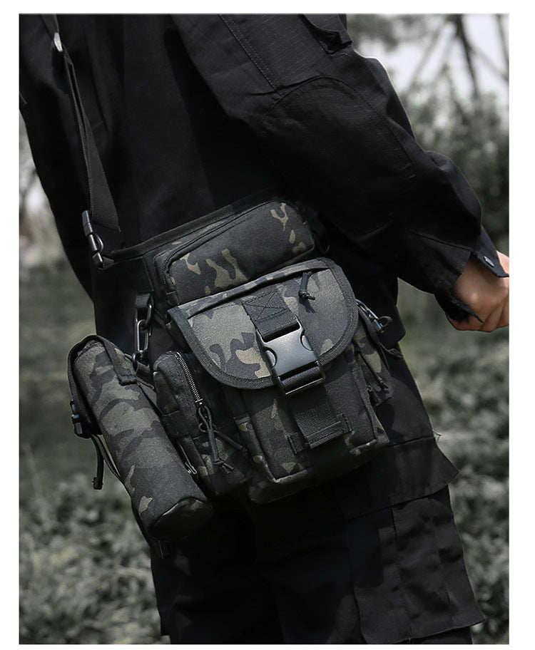 Sınır Ötesi Taktik Bel & Bacak Çantası Kamuflaj