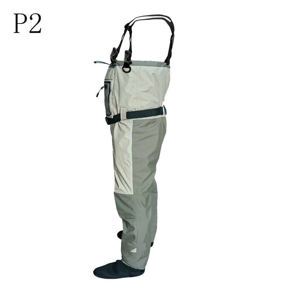 Ayaklı  Fly Fishing (Sinek Balıkçılığı) Su Geçirmez Tulum