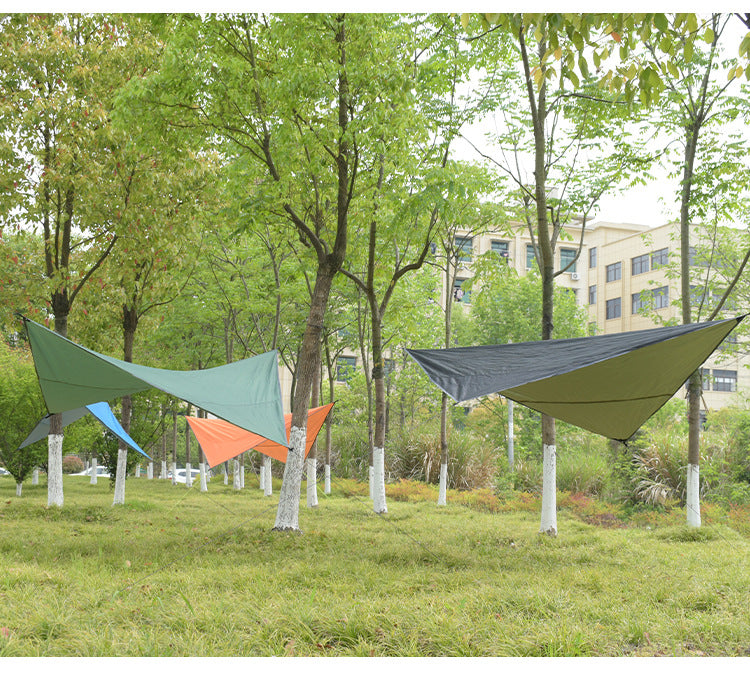 Su Geçirmez, Rüzgar Geçirmez Kamp Güneşliği Yeşil