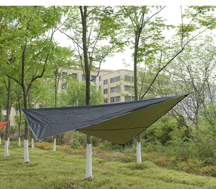 Su Geçirmez, Rüzgar Geçirmez Kamp Güneşliği Yeşil