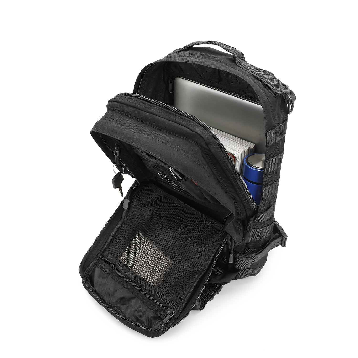 WILDROX 36–55L Büyük Kapasiteli Outdoor Sırt Çantası Kamuflaj