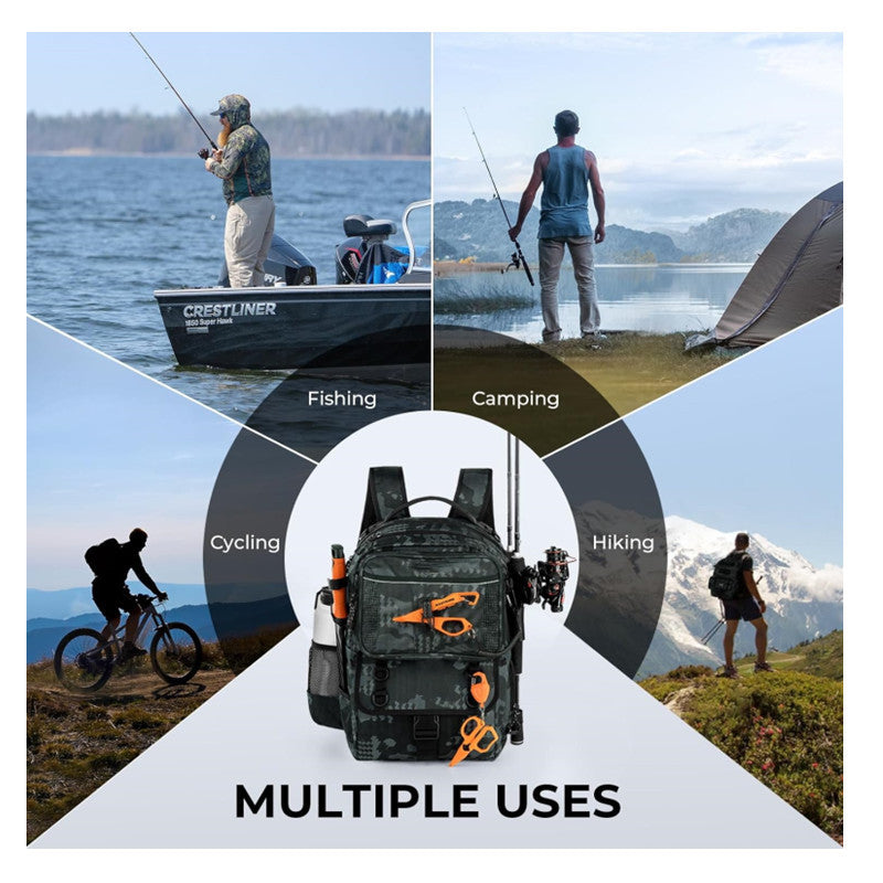 KastKing 50L Geniş Hacimli Taktik Sırt Çantası