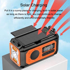 Solar & El Dinamolu 12000 mAh Notfall/Acil Durum Radyosu Type-C