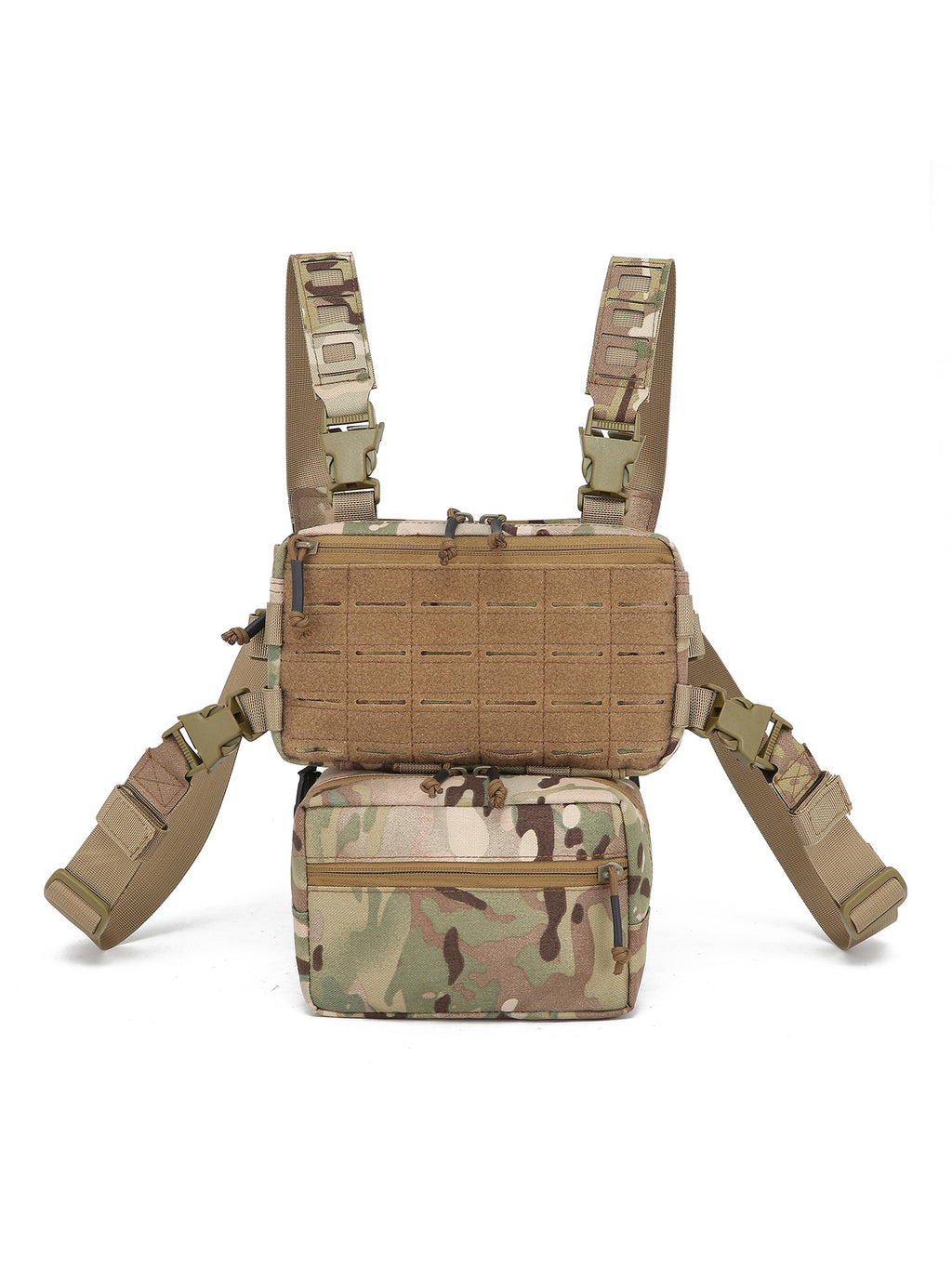 Sınır Ötesi  Hızlı Çıkarma Taktik Yelek Siyah Kamuflaj