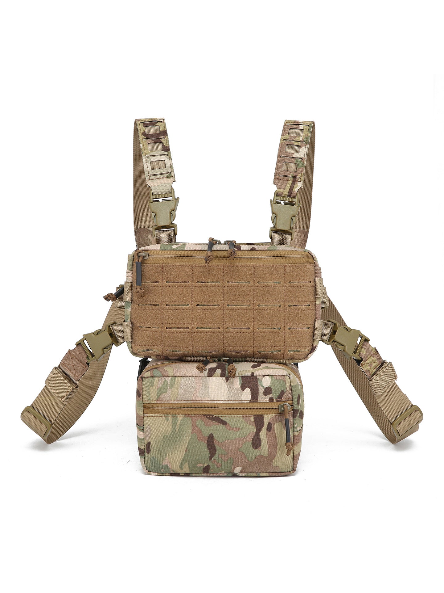 Sınır Ötesi  Hızlı Çıkarma Taktik Yelek Siyah Kamuflaj