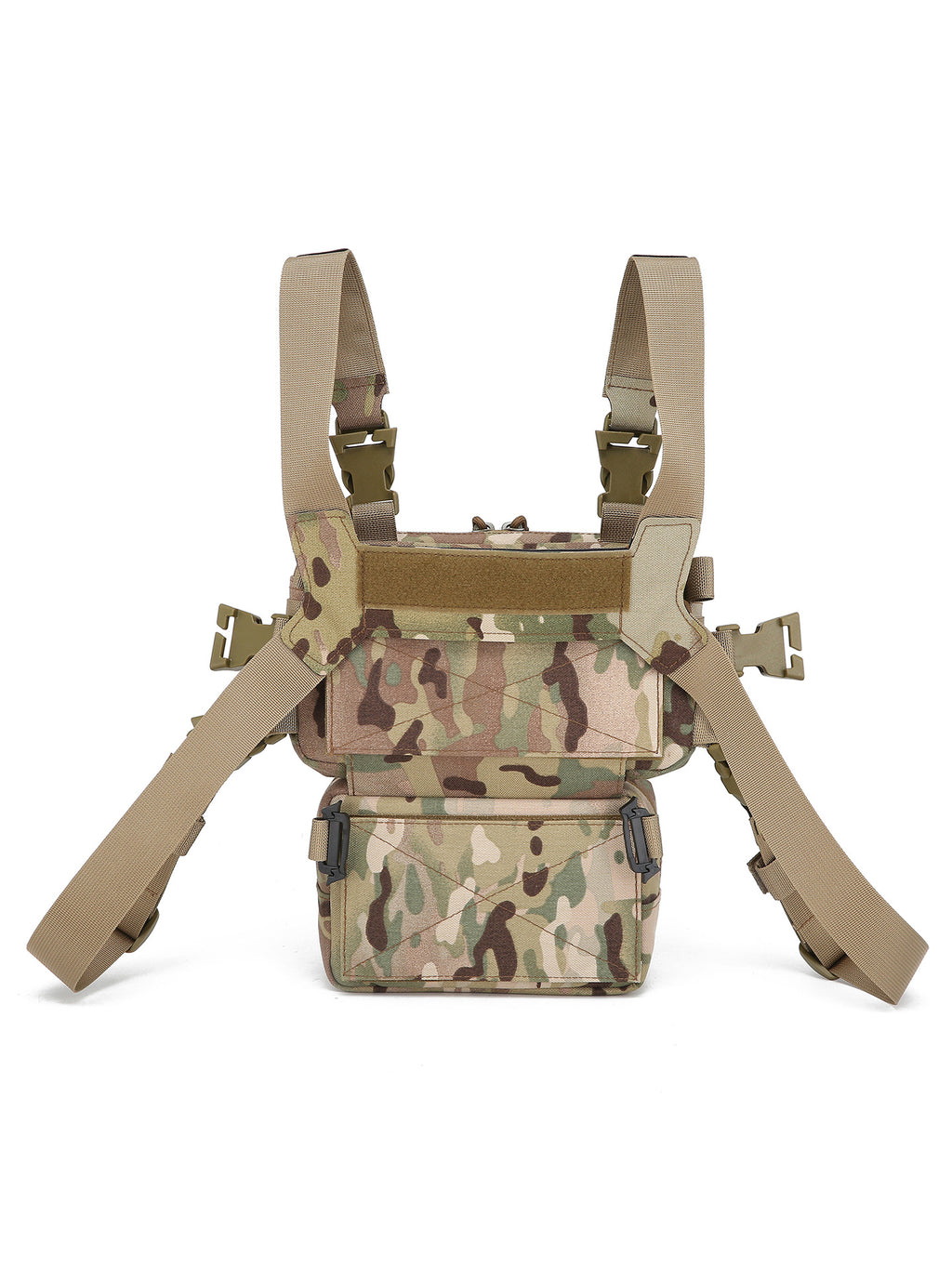 Sınır Ötesi  Hızlı Çıkarma Taktik Yelek Siyah Kamuflaj