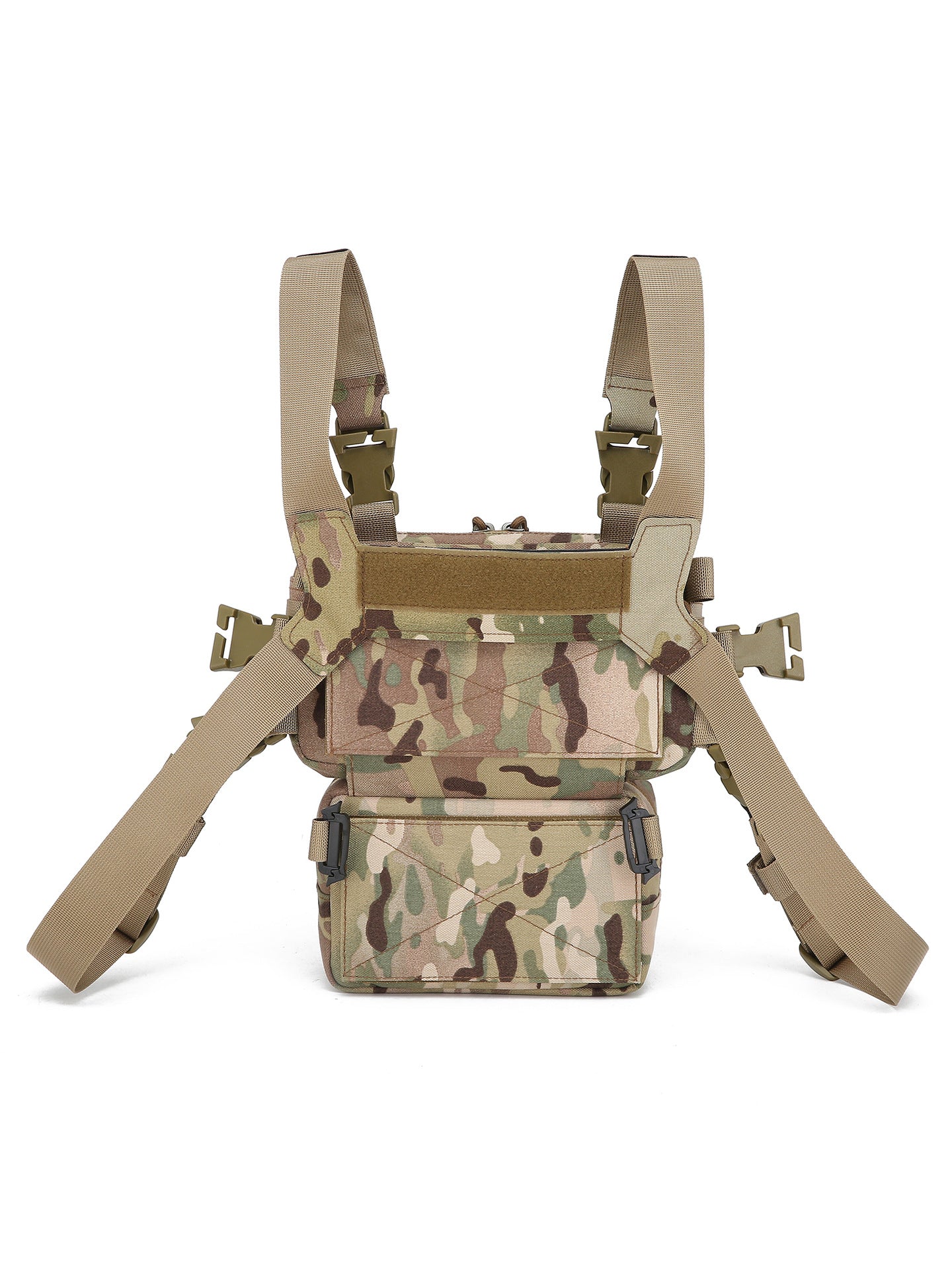 Sınır Ötesi  Hızlı Çıkarma Taktik Yelek Siyah Kamuflaj