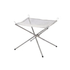 Taşınabilir Paslanmaz Çelik Kamp Ateş Rafı & Katlanır Barbekü Izgarası