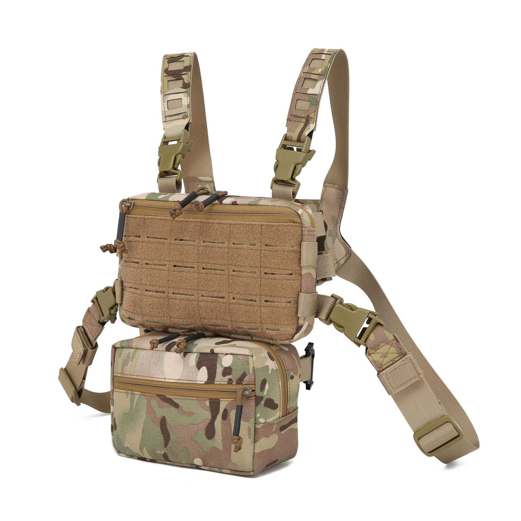 Sınır Ötesi  Hızlı Çıkarma Taktik Yelek Siyah Kamuflaj