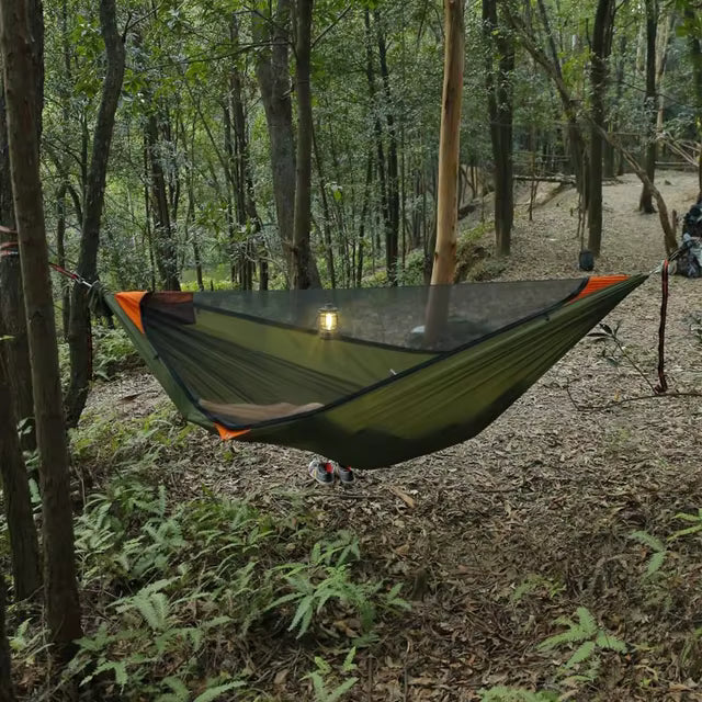 Su Geçirmez Tabanlı Çift Katmanlı Hamağ