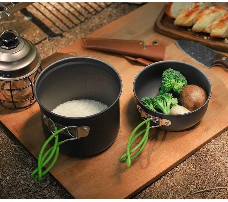 Taşınabilir Katlanabilir Kamp & Piknik Ocak Seti