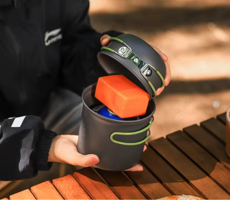 Taşınabilir Katlanabilir Kamp & Piknik Ocak Seti