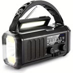 El Dinamolu Acil Durum Radyo – AM/FM, Solar, Fener, SOS, Powerbank