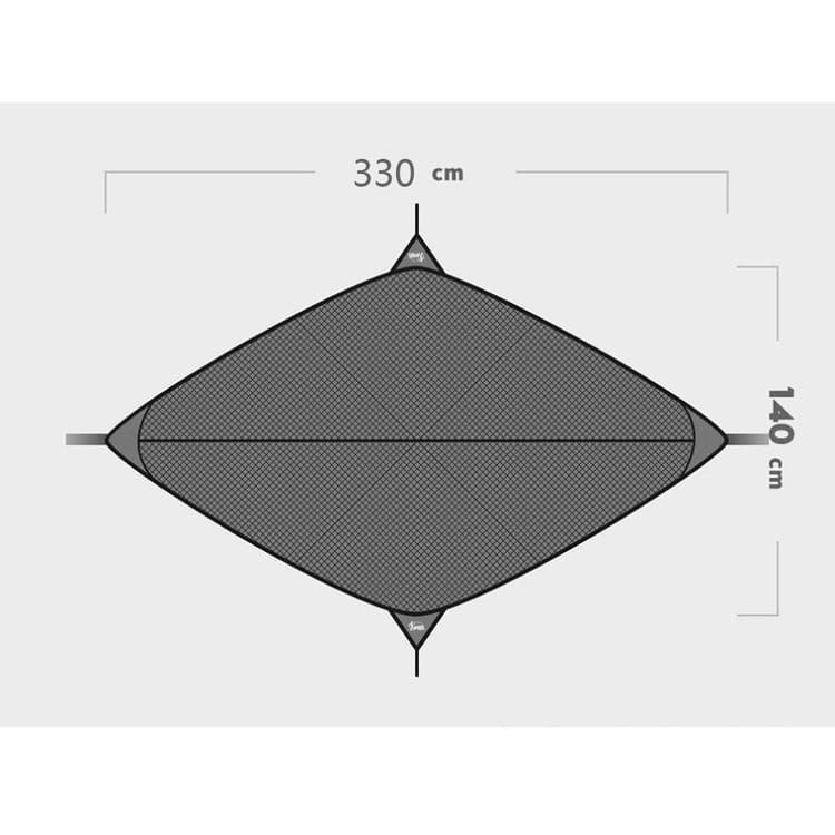 Su Geçirmez Tabanlı Çift Katmanlı Hamağ