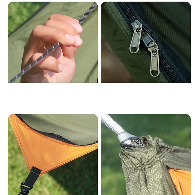 Su Geçirmez Tabanlı Çift Katmanlı Hamağ